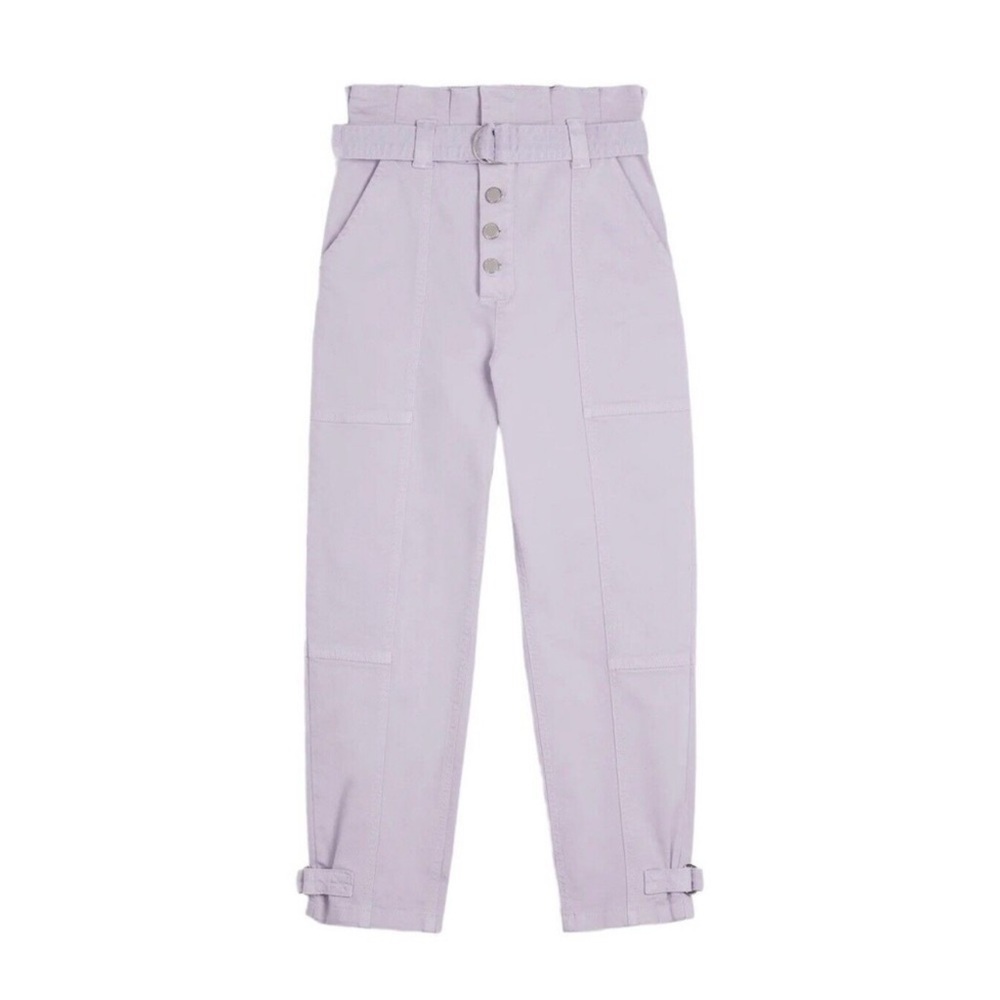 Ted Baker Flintt Paperbag Tapered Leg Jeans
Lilac Size 34 NWT - Picture 3 of 13